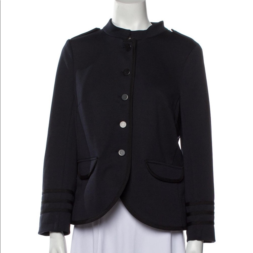 Marc by Marc Jacobs Button Down Navy Sailor Jacket